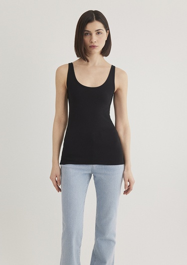  Mavi Siyah Basic Stretch Atlet Fitted / Vücuda Oturan Kesim 164156-900