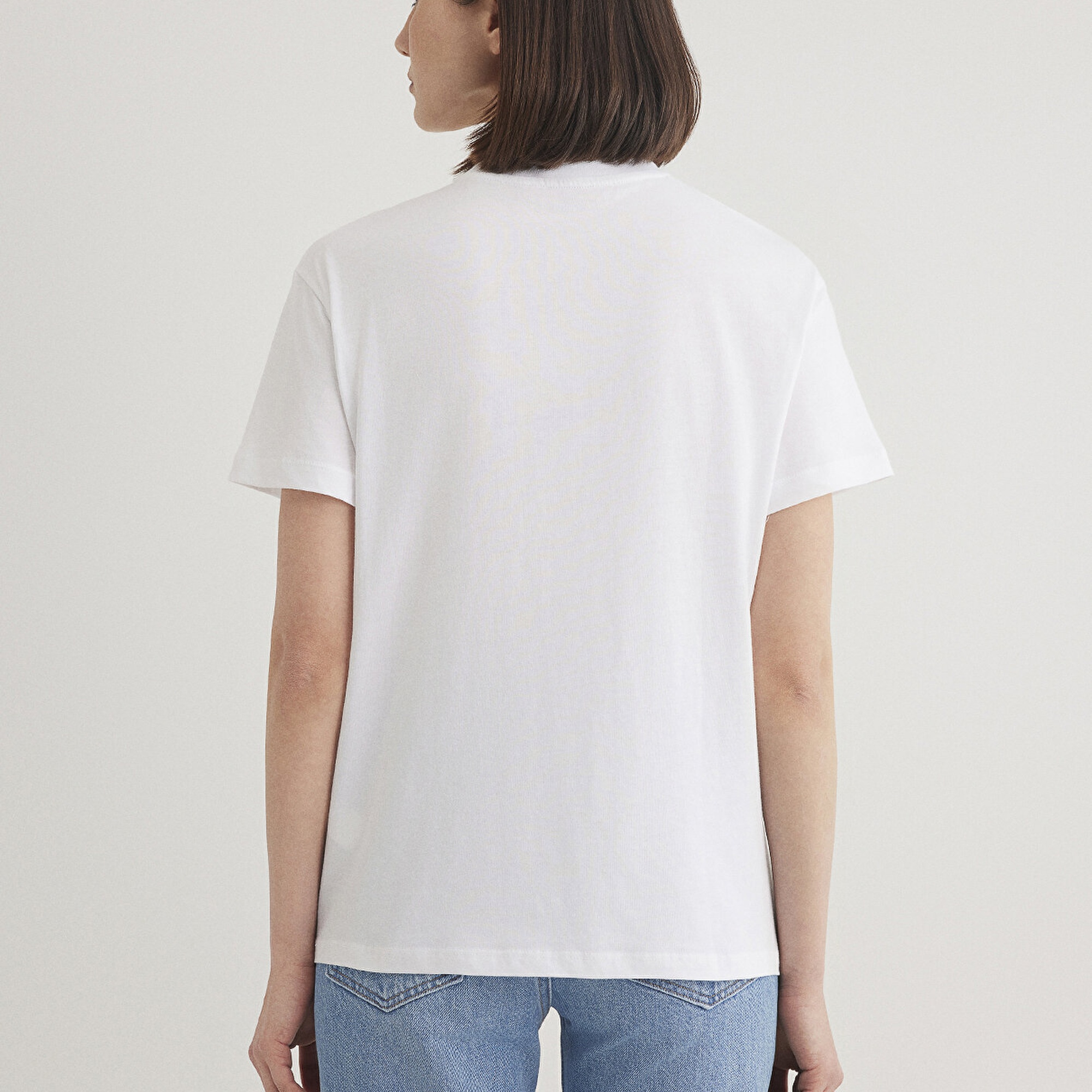 Mavi Make The Planet Great Again Baskılı Tişört Regular Fit / Normal Kesim 168752-620