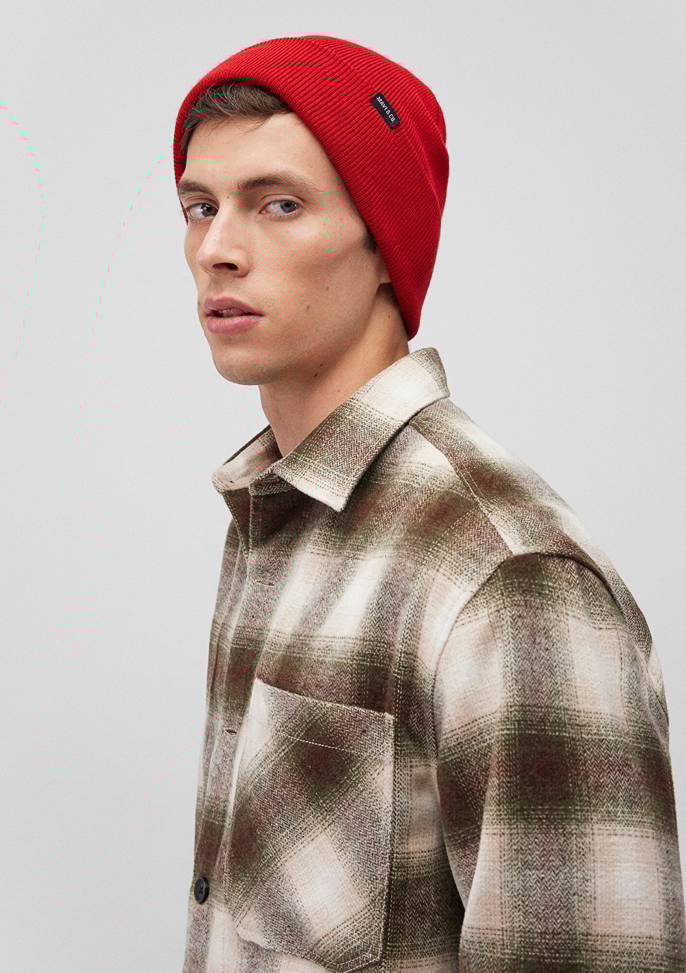  Mavi Kırmızı Bere 092216-32421