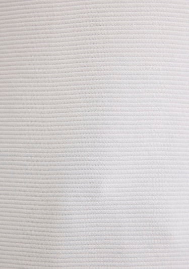  Mavi Uzun Kollu Dokulu Beyaz Tişört Slim Fit / Dar Kesim 064622-20454