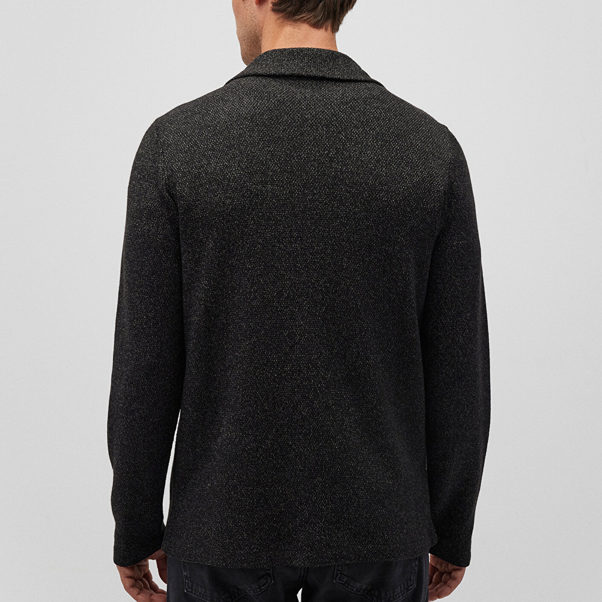 Mavi Siyah Triko Blazer Ceket 070699-900