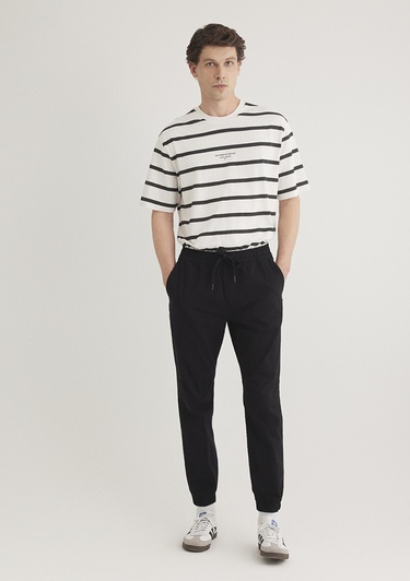  Mavi Siyah Jogger Pantolon 000169-34314