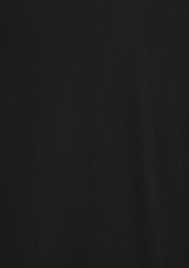  Mavi Cep Detaylı Siyah Tişört Loose Fit / Bol Rahat Kesim 066248-900