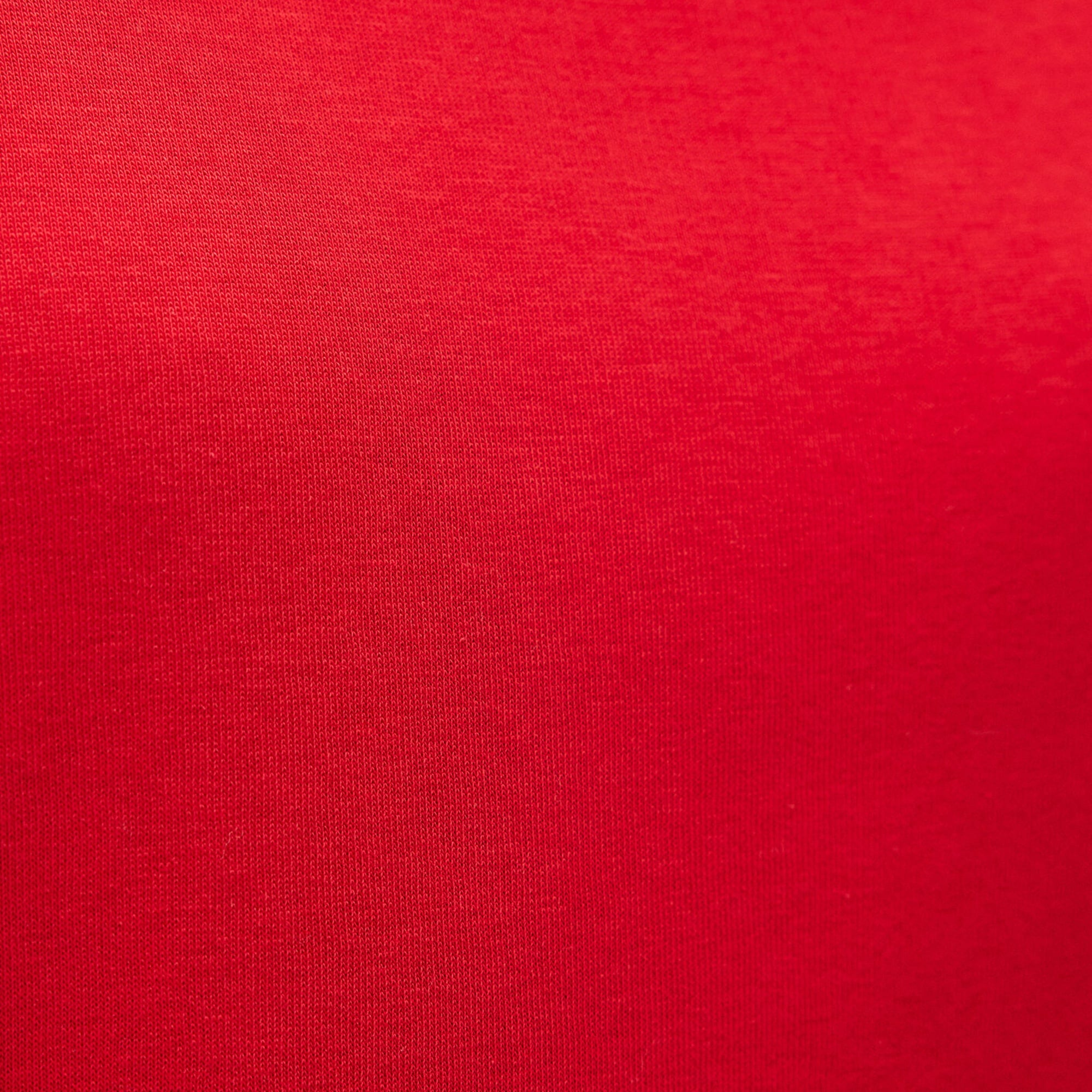 Mavi Bisiklet Yaka Kırmızı Basic Sweatshirt 1610198-80791