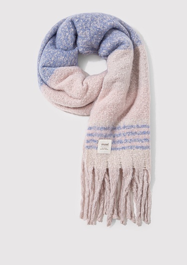  Mavi Renkli Battaniye Atkı 198920-34525