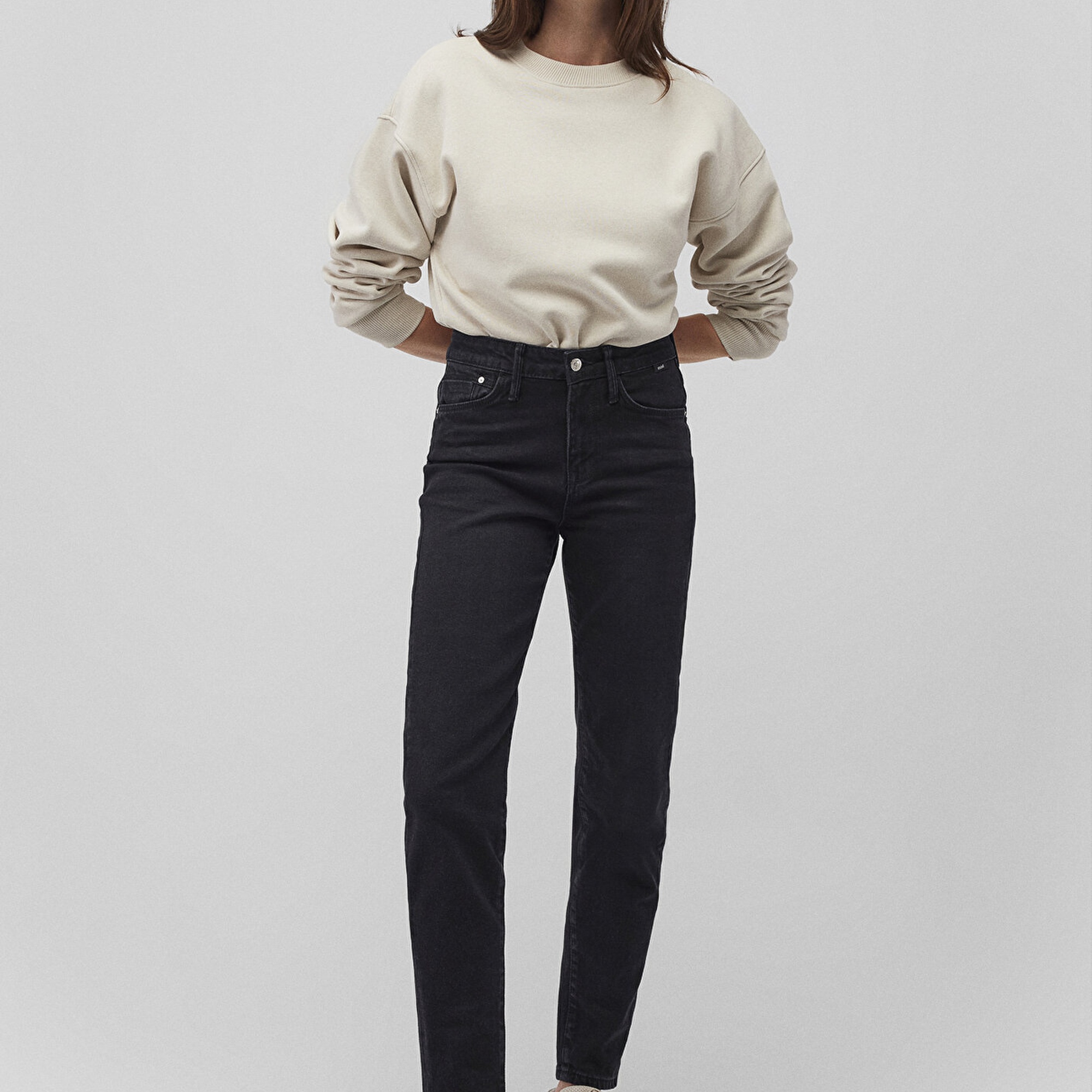 Mavi Cindy 90S Gri Jean Pantolon 100277-30104