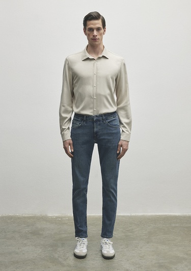  Mavi Jake Premium Blue Gölgeli İndigo Mavisi Jean Pantolon 0042280583