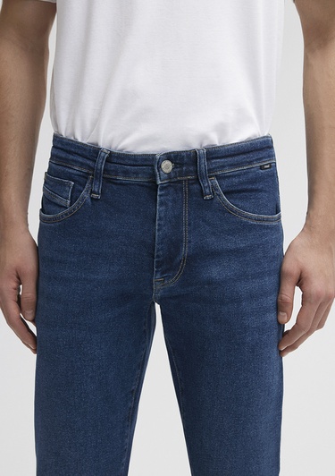  Mavi Jake 90lar Tokk Koyu İndigo Mavisi Jean Pantolon 0042234788