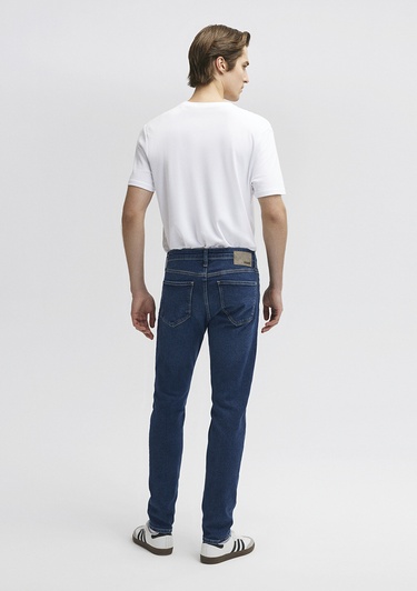  Mavi Jake 90lar Tokk Koyu İndigo Mavisi Jean Pantolon 0042234788