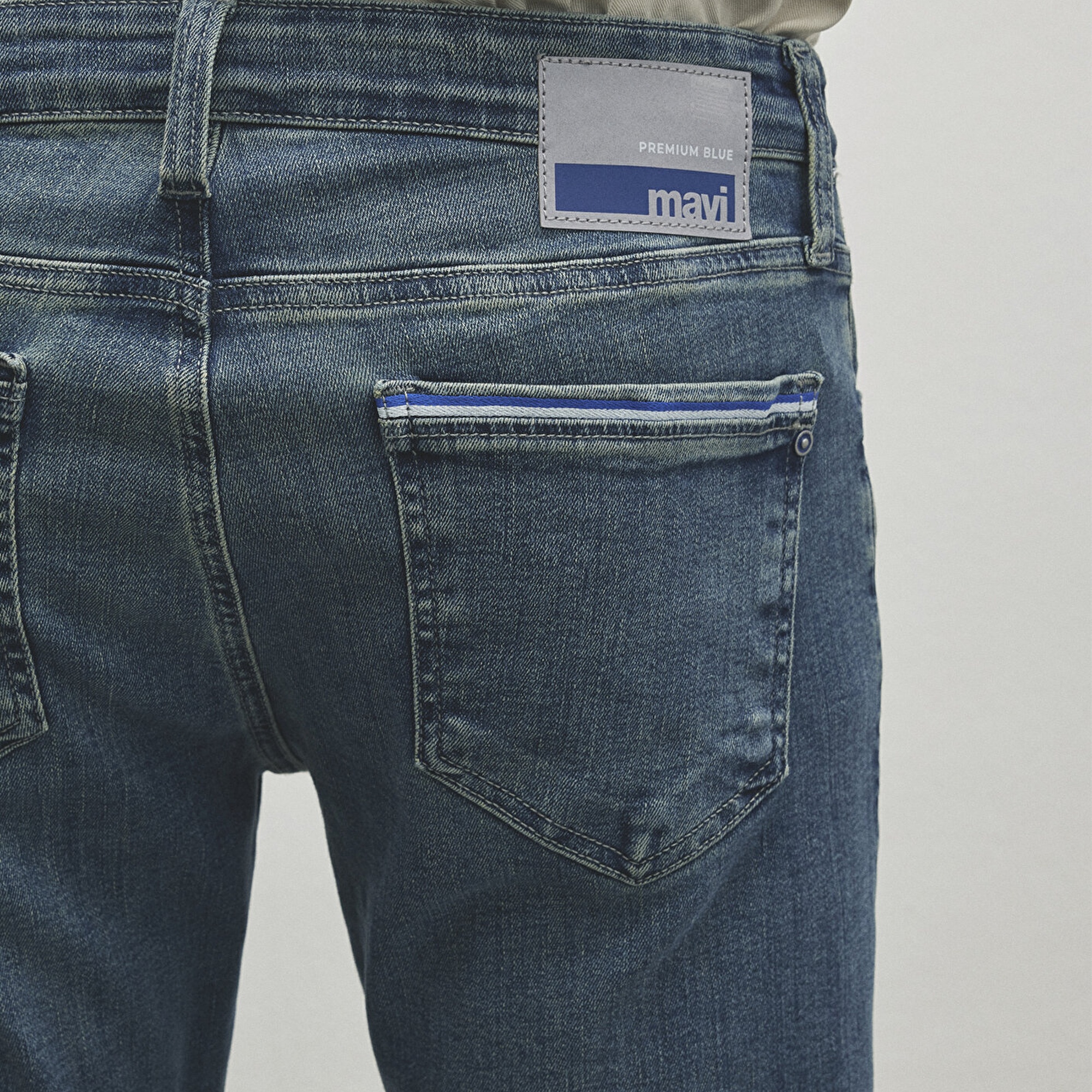 Mavi Jake Premium Blue Gölgeli İndigo Mavisi Jean Pantolon 0042280583