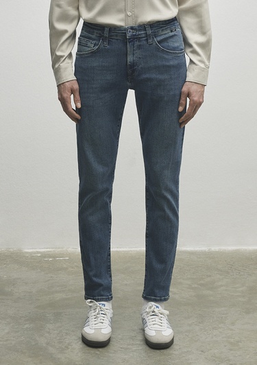  Mavi Jake Premium Blue Gölgeli İndigo Mavisi Jean Pantolon 0042280583