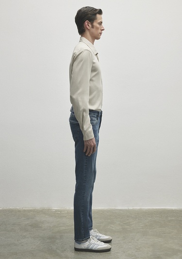  Mavi Jake Premium Blue Gölgeli İndigo Mavisi Jean Pantolon 0042280583