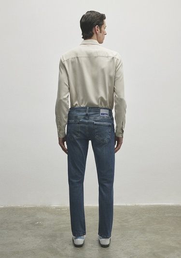  Mavi Jake Premium Blue Gölgeli İndigo Mavisi Jean Pantolon 0042280583