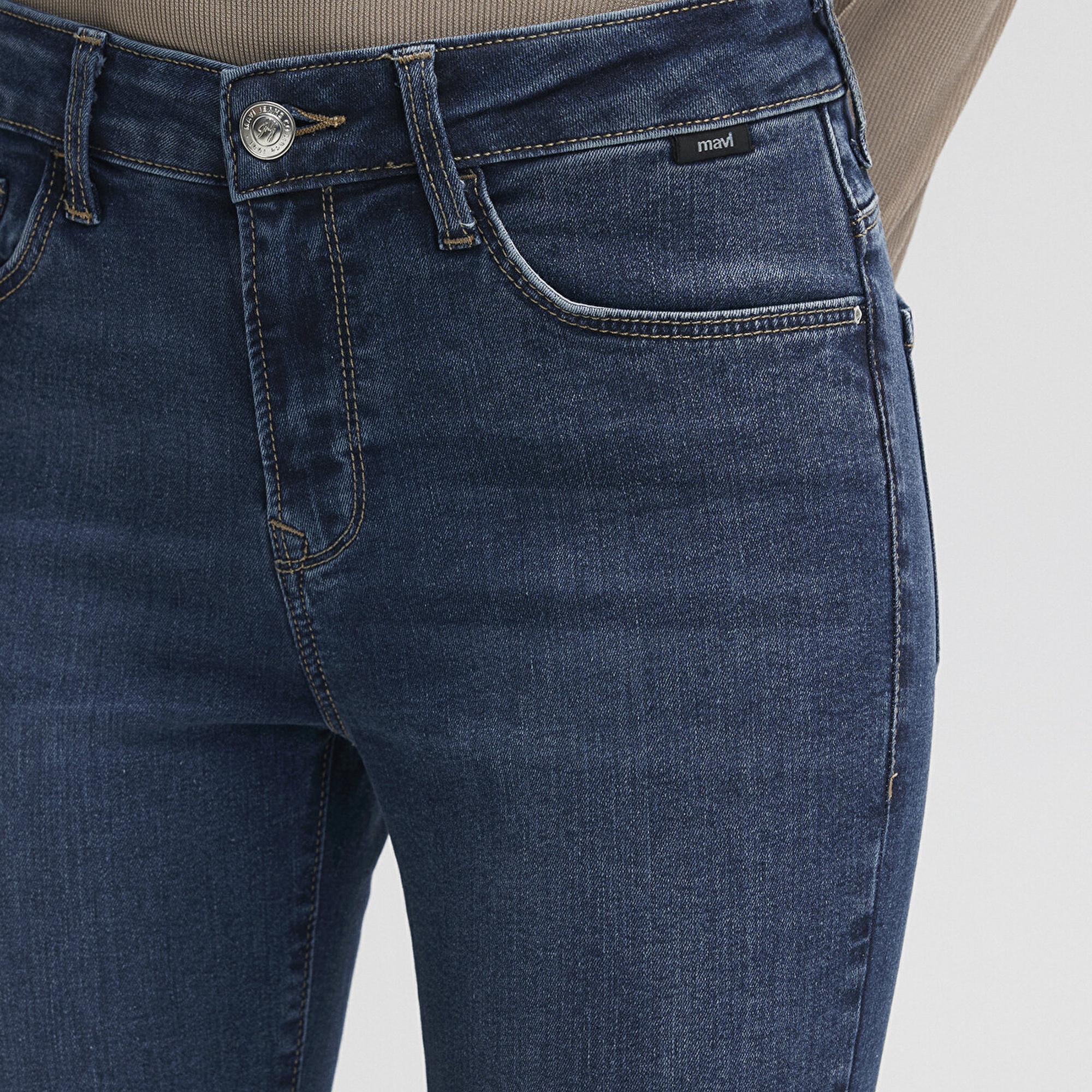 Mavi Alissa Casual Koyu Mavi Jean Pantolon 1067835246