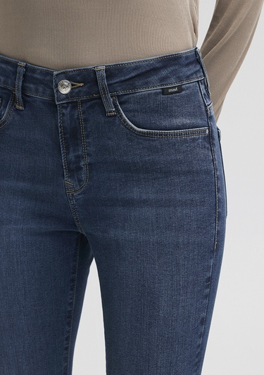  Mavi Alissa Casual Koyu Mavi Jean Pantolon 1067835246