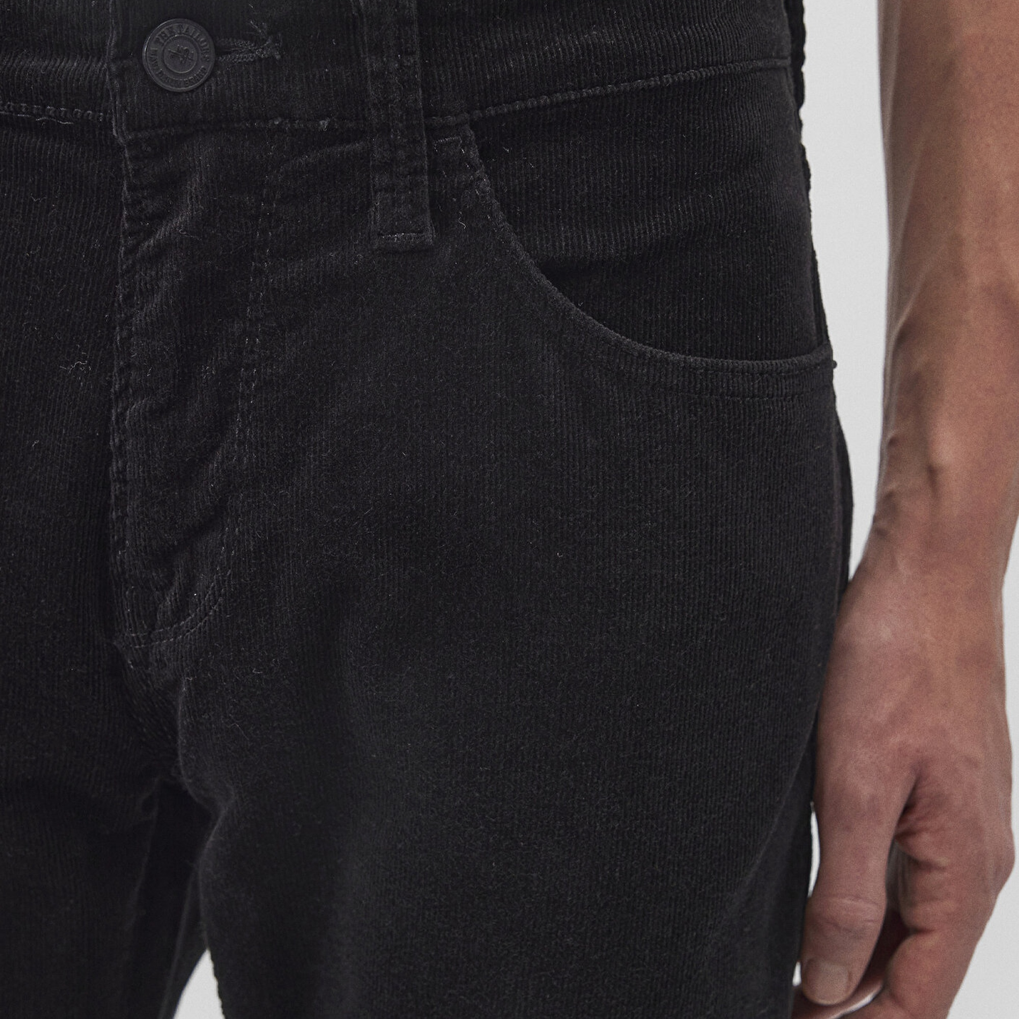 Mavi Marcus Siyah Kadife Pantolon 0035130269