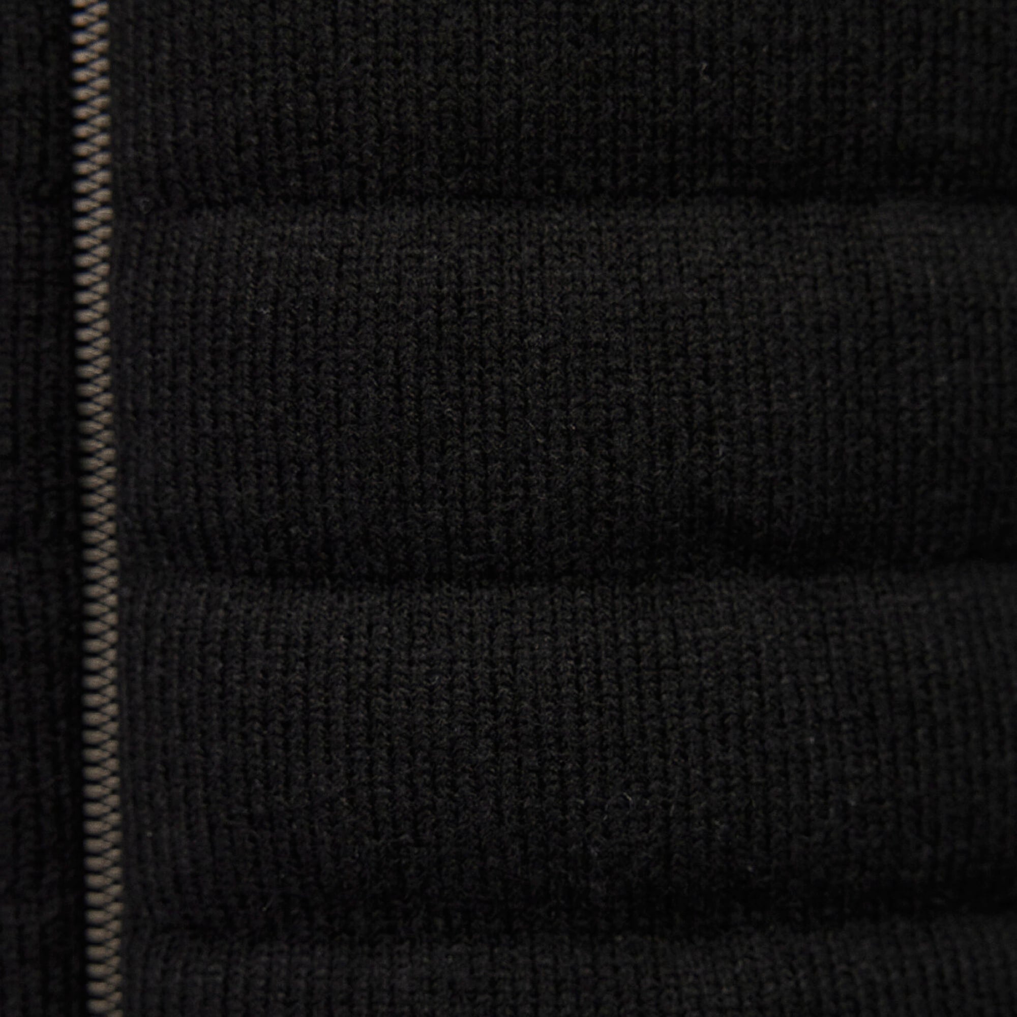 Mavi Fermuarlı Siyah Triko Hırka Slim Fit / Dar Kesim 070697-900