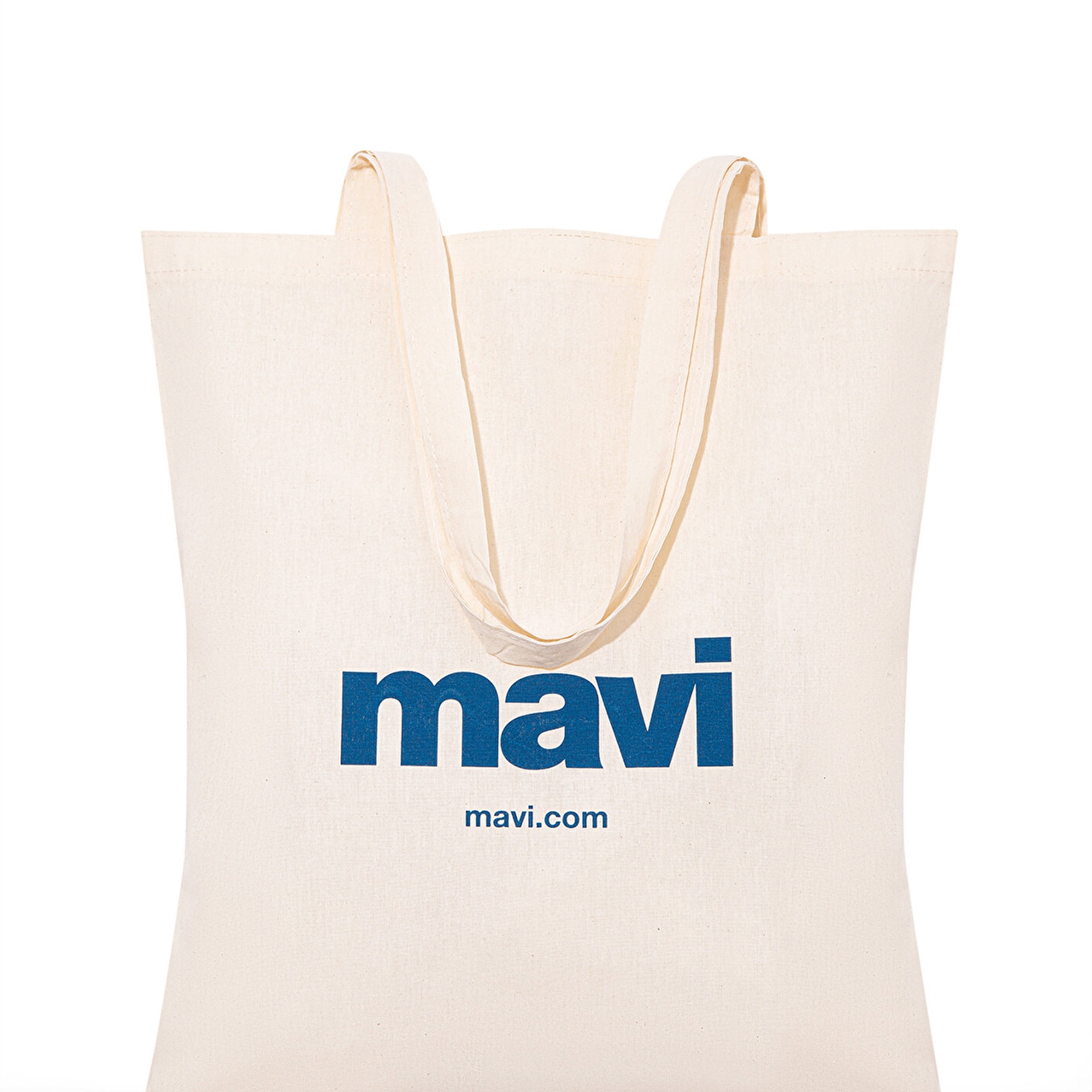 Mavi Mavi Logolu Çevre Dostu Geri Dönüştürülebilir Bez Çanta PO393918