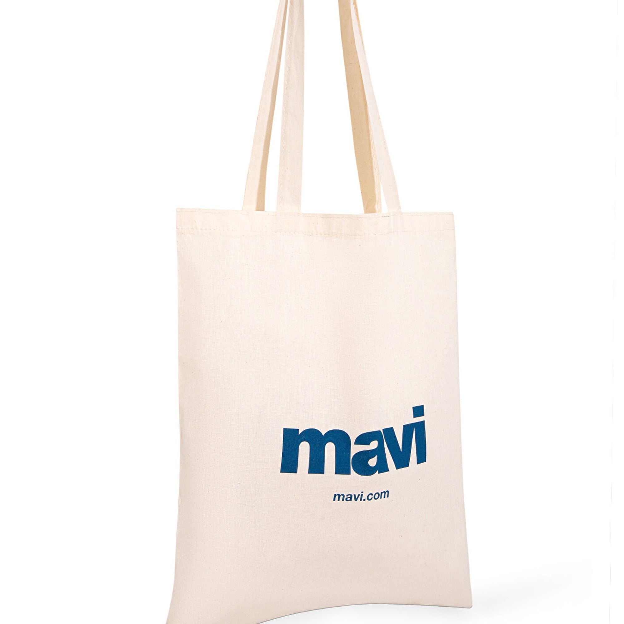 Mavi Mavi Logolu Çevre Dostu Geri Dönüştürülebilir Bez Çanta PO393918