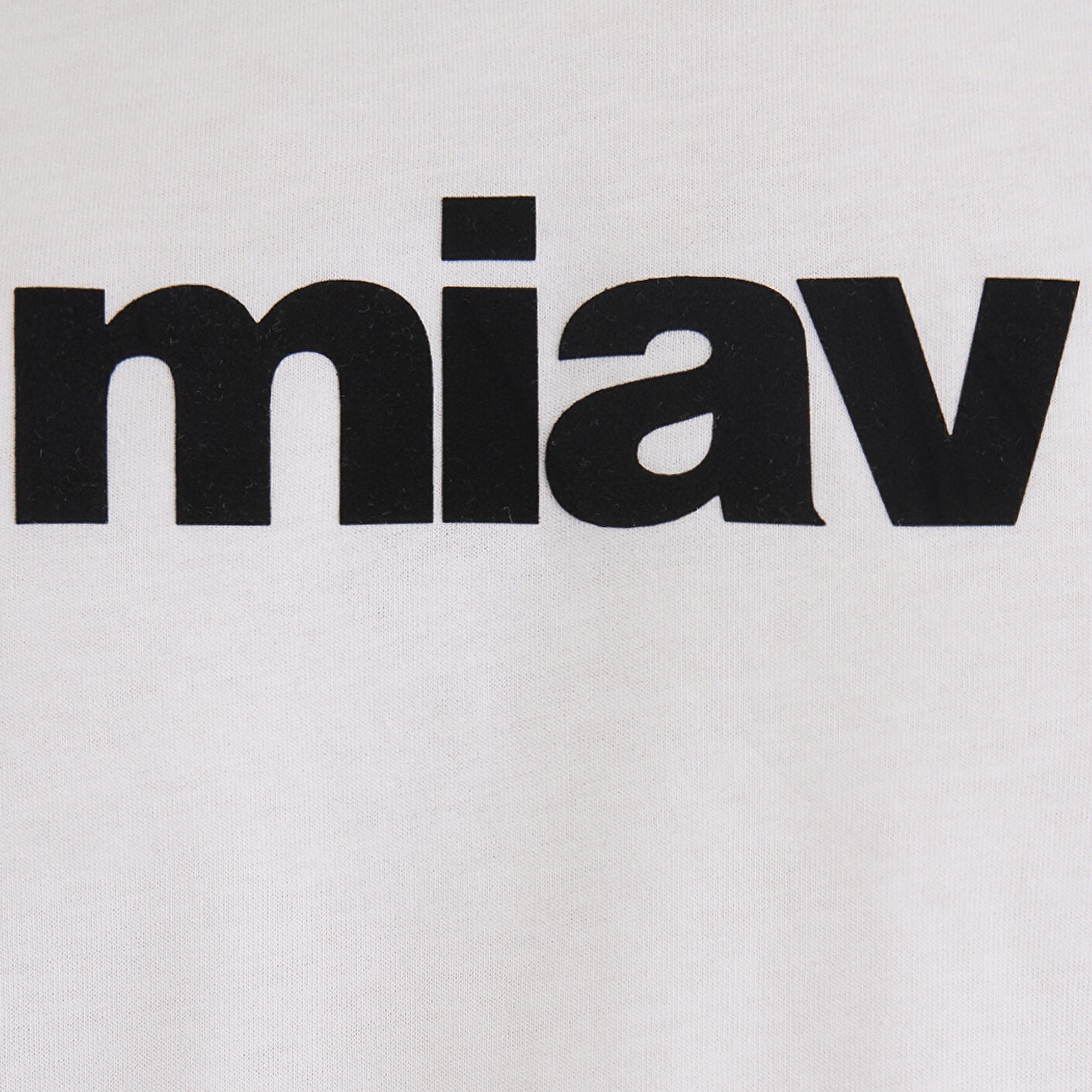 Mavi Siyah Miav Baskılı Beyaz Tişört Regular Fit / Normal Kesim 067153-602