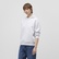 Mavi Kapüşonlu Açık Gri Basic Sweatshirt 167299-85438