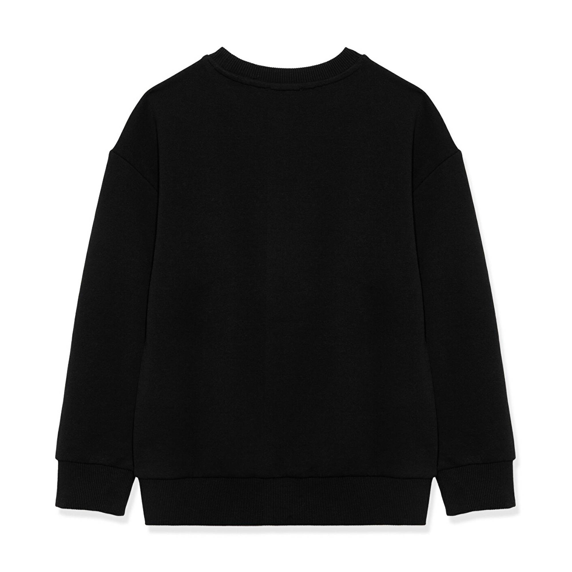 Mavi Mavi Logo Baskılı Siyah Sweatshirt 6S10034-900