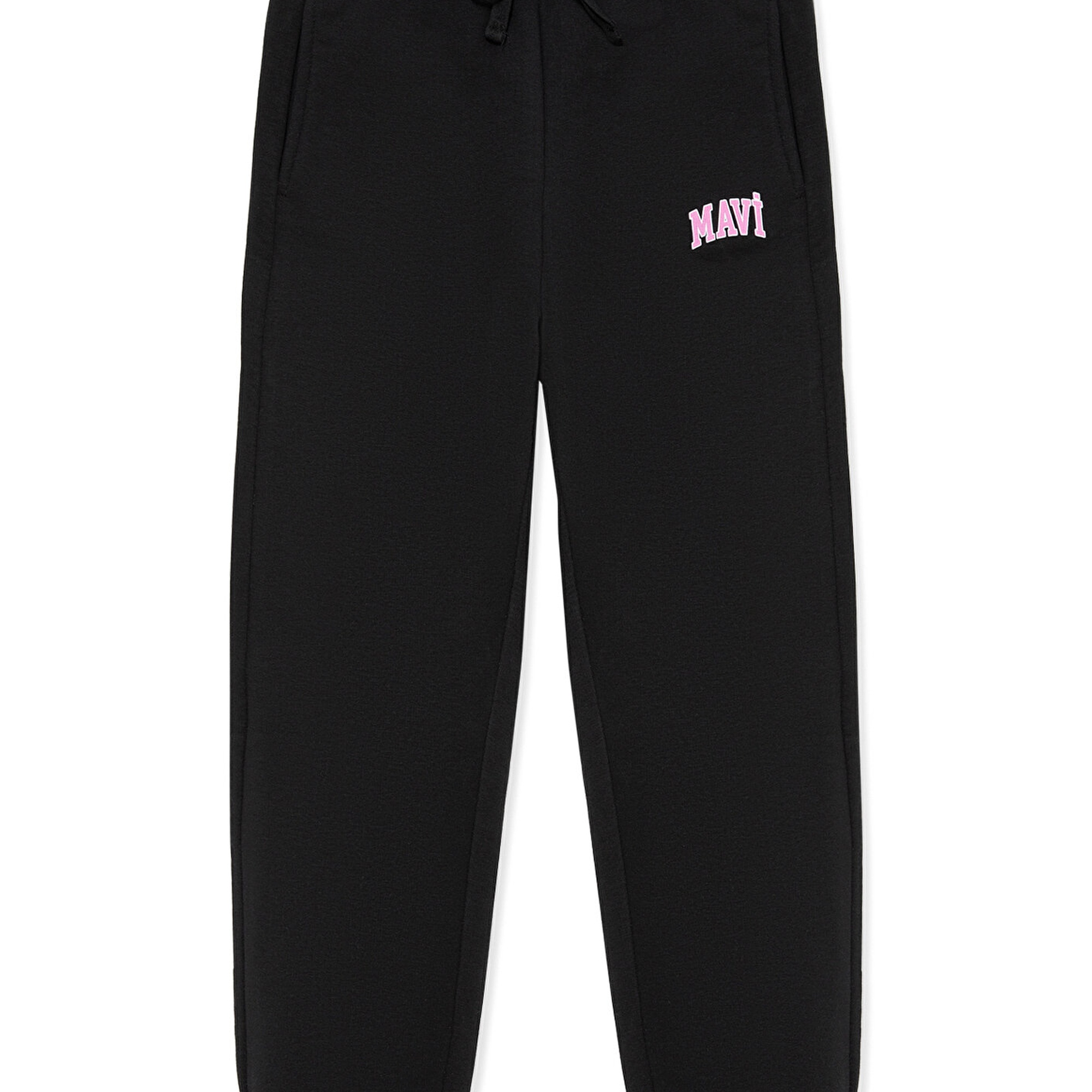 Mavi Mavi Logo Baskılı Siyah Eşofman Altı 7010000-70087