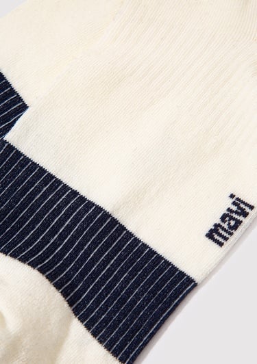  Mavi Ekru Patik Çorap 0911324-620