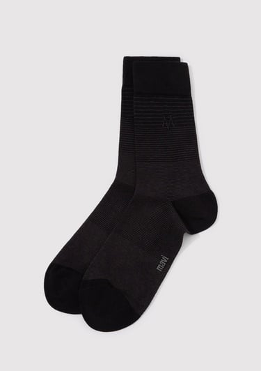  Mavi Siyah Soket Çorap 0911364-900