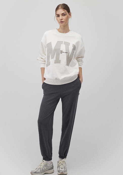  Mavi Antrasit Basic Eşofman Altı 1600903-70087