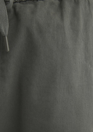  Mavi Beli Lastikli Koyu Yeşil Pantolon 000169-71598