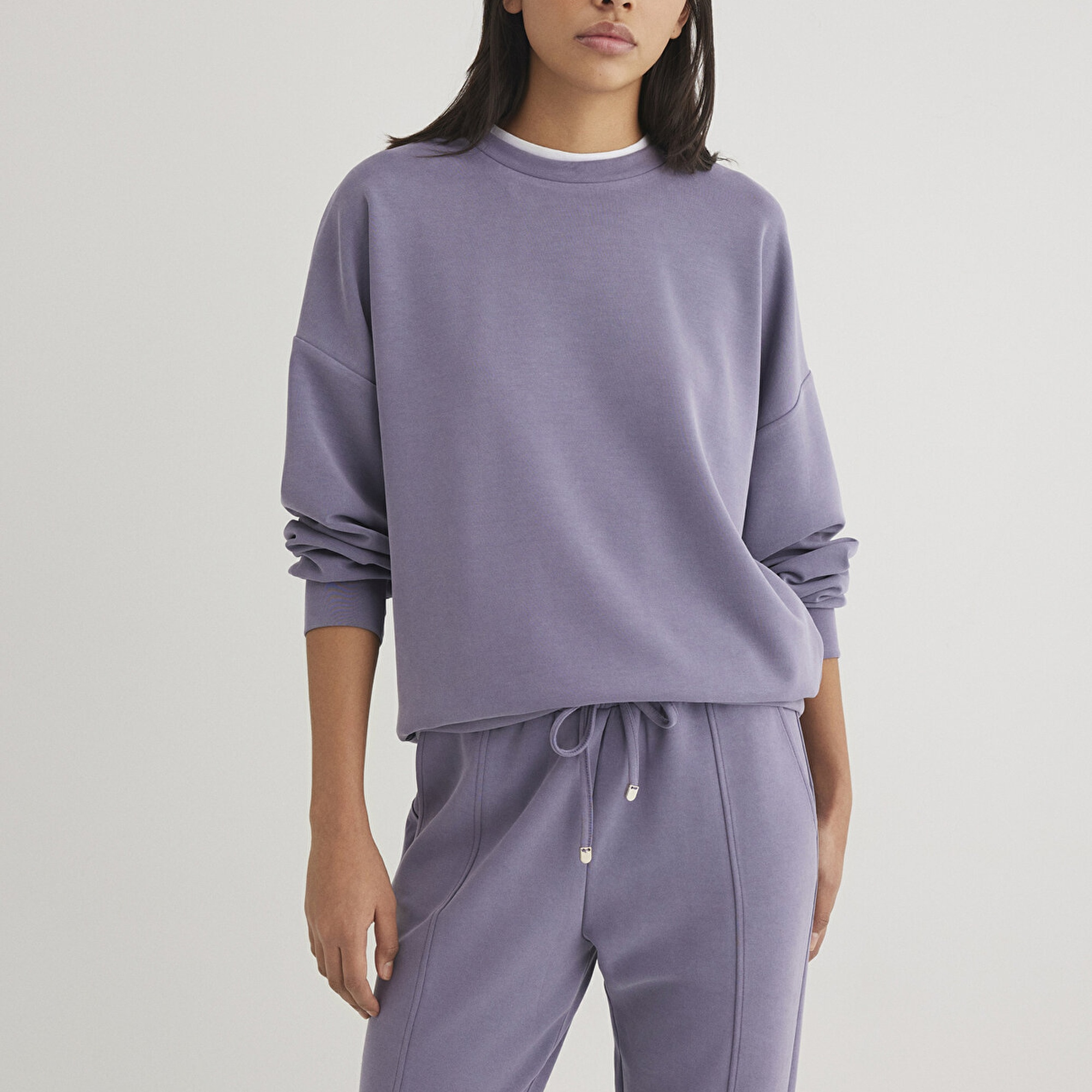 Mavi Lux Touch TENCEL TM Mor Modal Sweatshirt 168837-70608