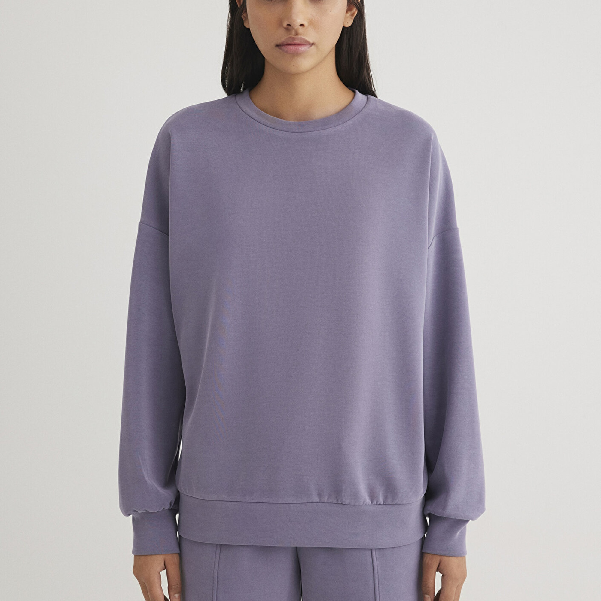 Mavi Lux Touch TENCEL TM Mor Modal Sweatshirt 168837-70608
