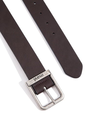  Mavi Kahverengi Suni Deri Kemer 0911020-85397