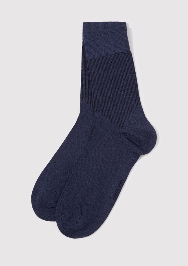 Mavi Lacivert Soket Çorap 0911340-70500