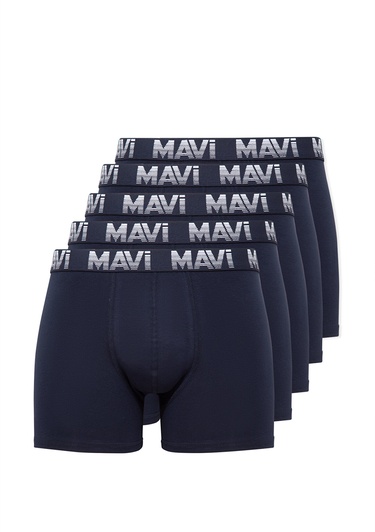  Mavi 5li Lacivert Basic Boxer 0911509-70490