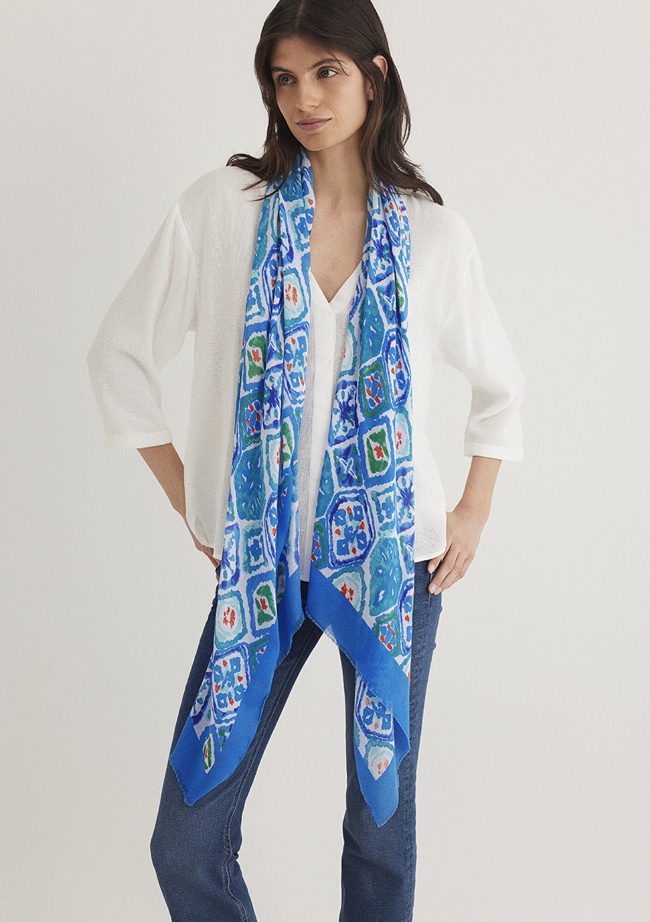  Mavi Mavi Şal 1912210-70869