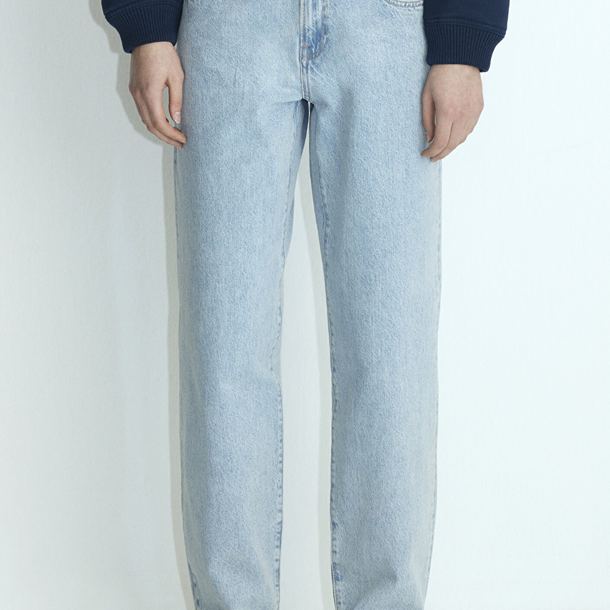 Mavi Leila All Blue Buz Mavi Jean Pantolon 1010600-87702