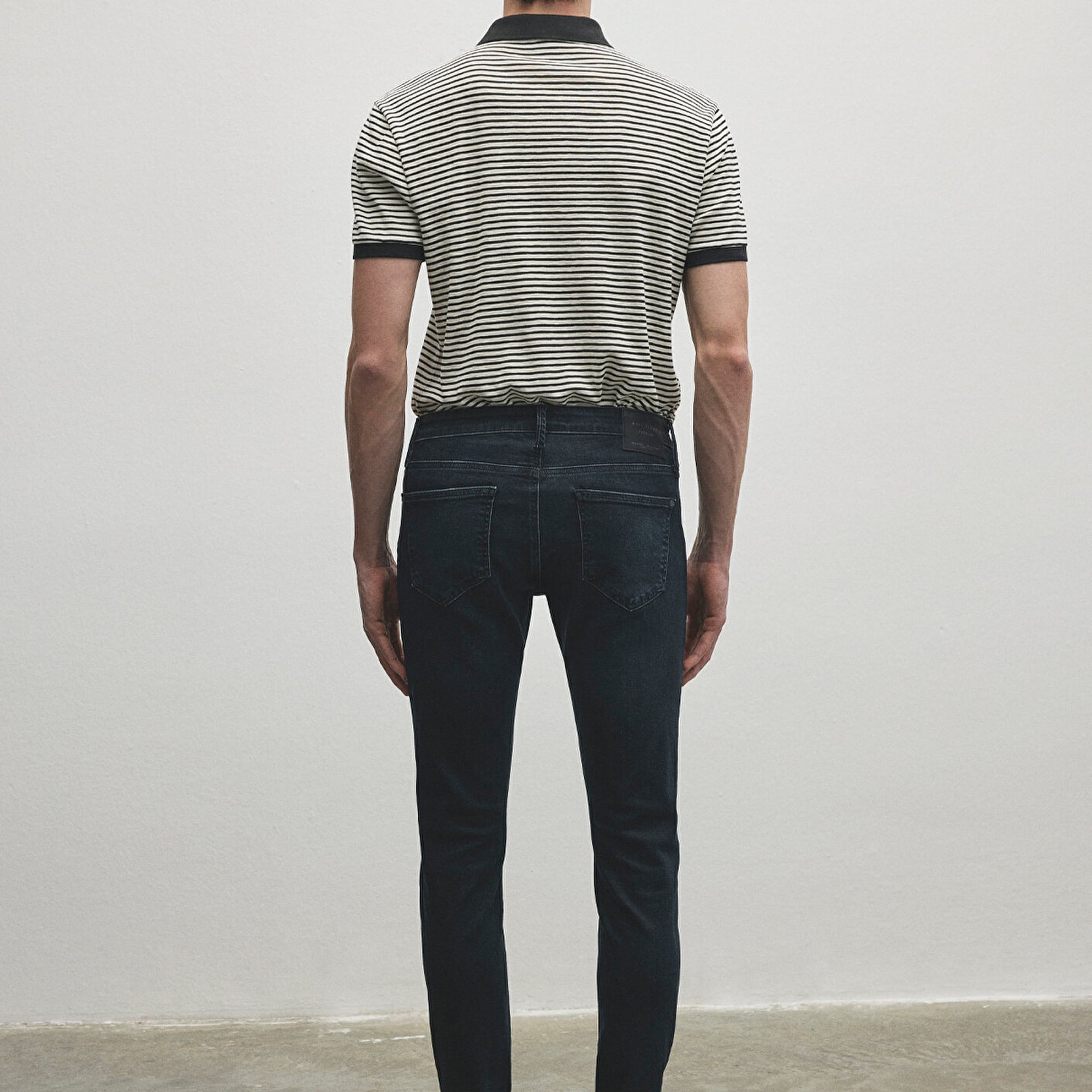 Mavi James Lux Black Puslu Koyu Mavi Jean Pantolon 0042486543