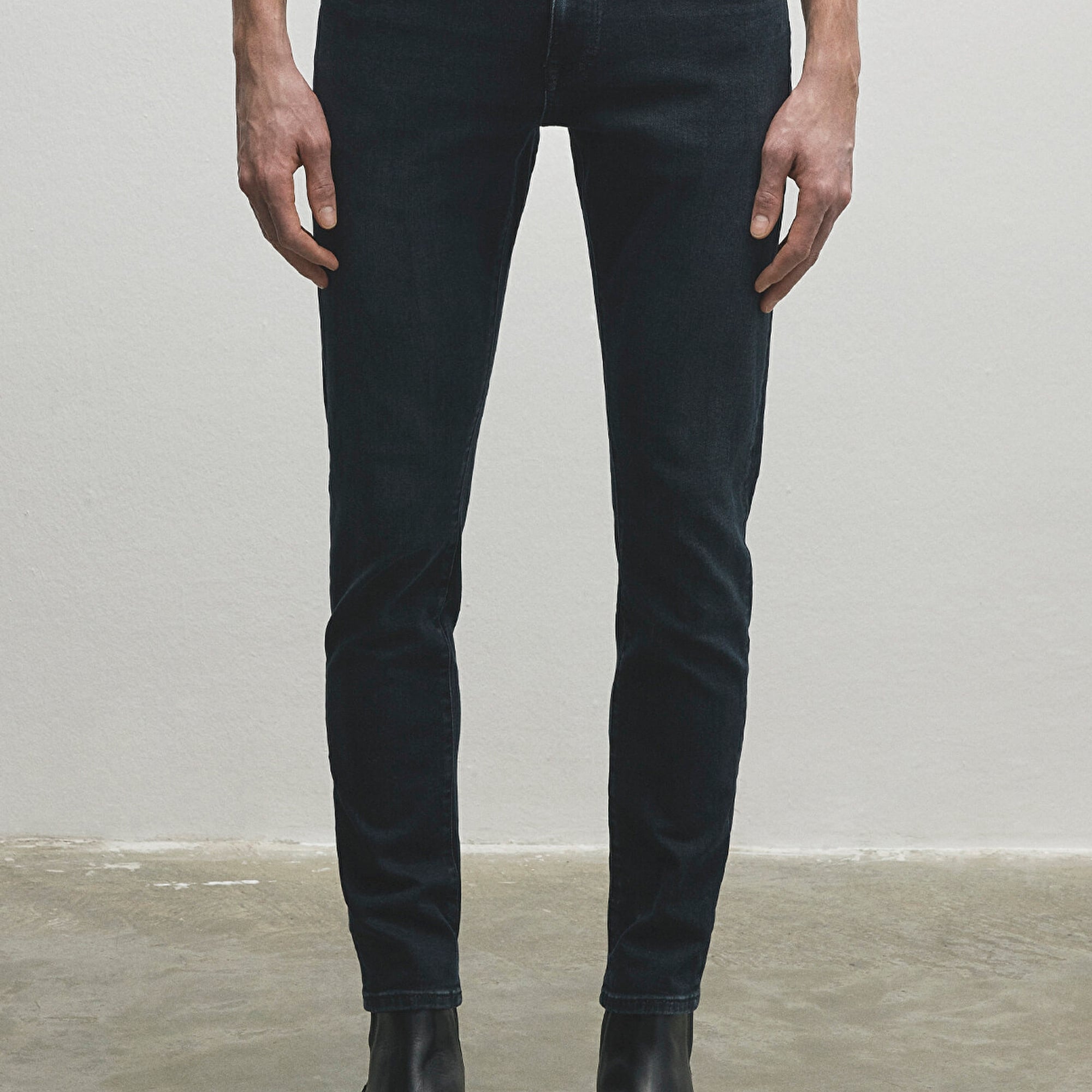 Mavi James Lux Black Puslu Koyu Mavi Jean Pantolon 0042486543