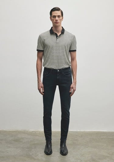  Mavi James Lux Black Puslu Koyu Mavi Jean Pantolon 0042486543