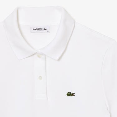  Lacoste Kadın Regular Fit Beyaz Polo