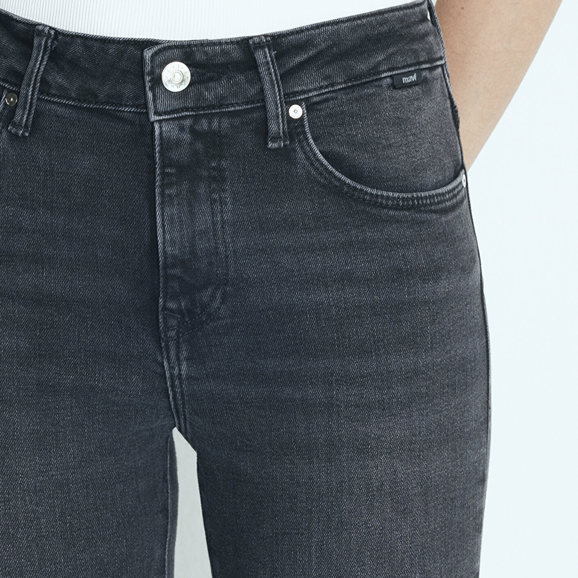 Mavi Tess M Girly Koyu Gri Jean Pantolon 100328-86444