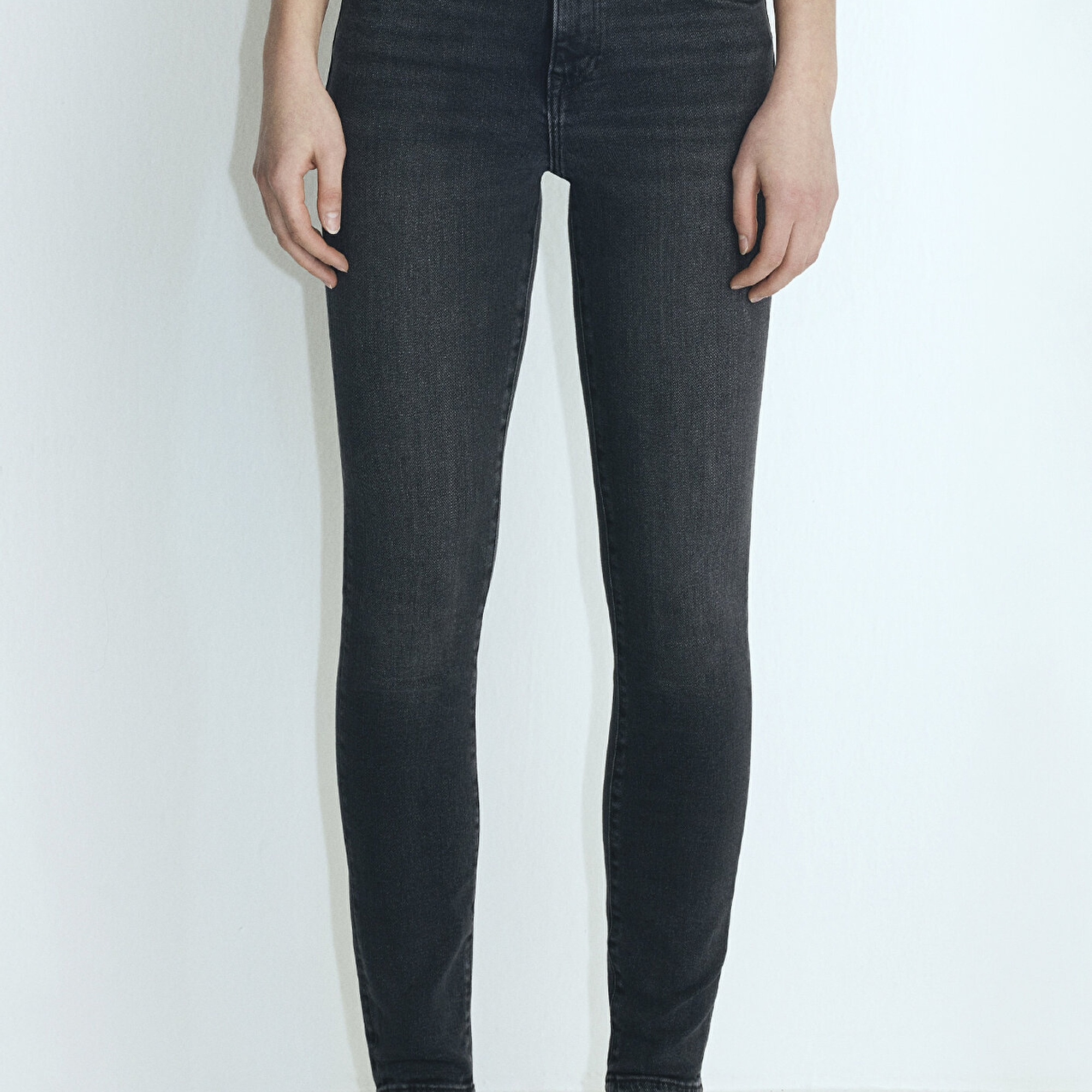 Mavi Tess M Girly Koyu Gri Jean Pantolon 100328-86444