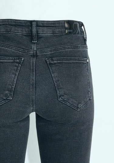  Mavi Tess M Girly Koyu Gri Jean Pantolon 100328-86444