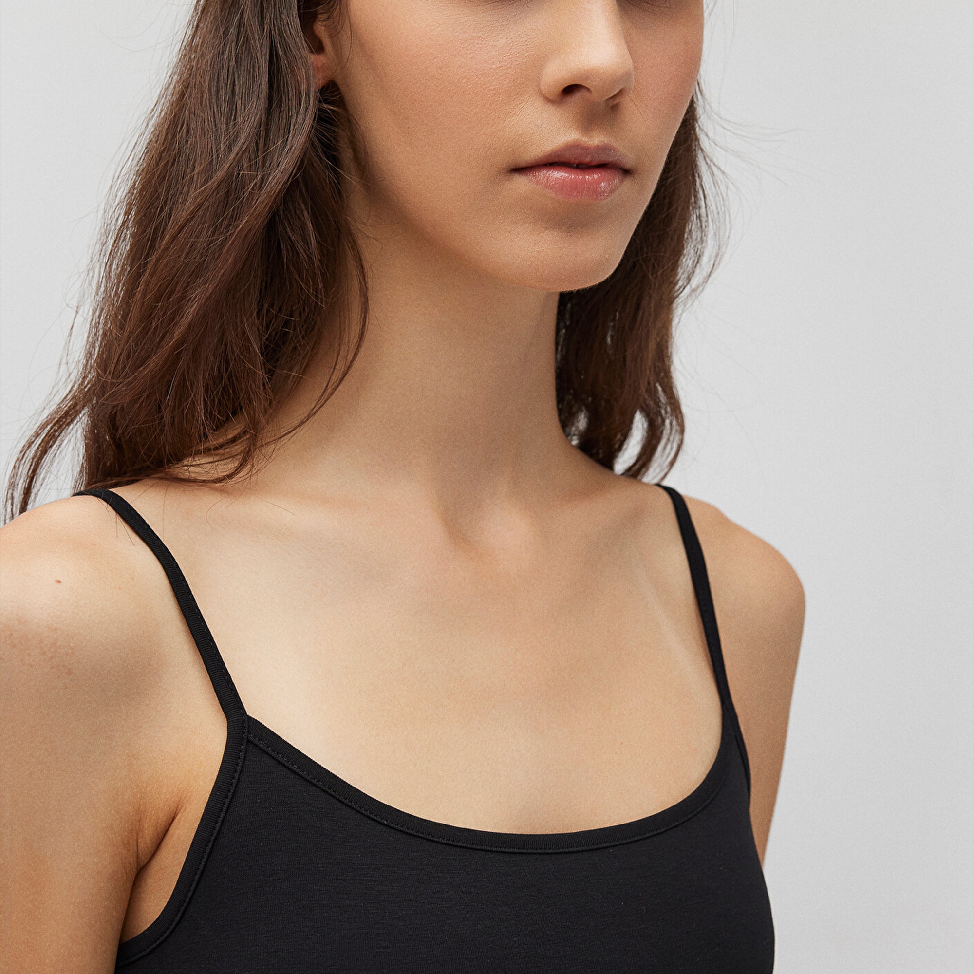 Mavi Siyah Basic Atlet Fitted / Vücuda Oturan Kesim 1612378-900