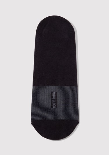  Mavi Siyah Babet Çorabı 0911399-900