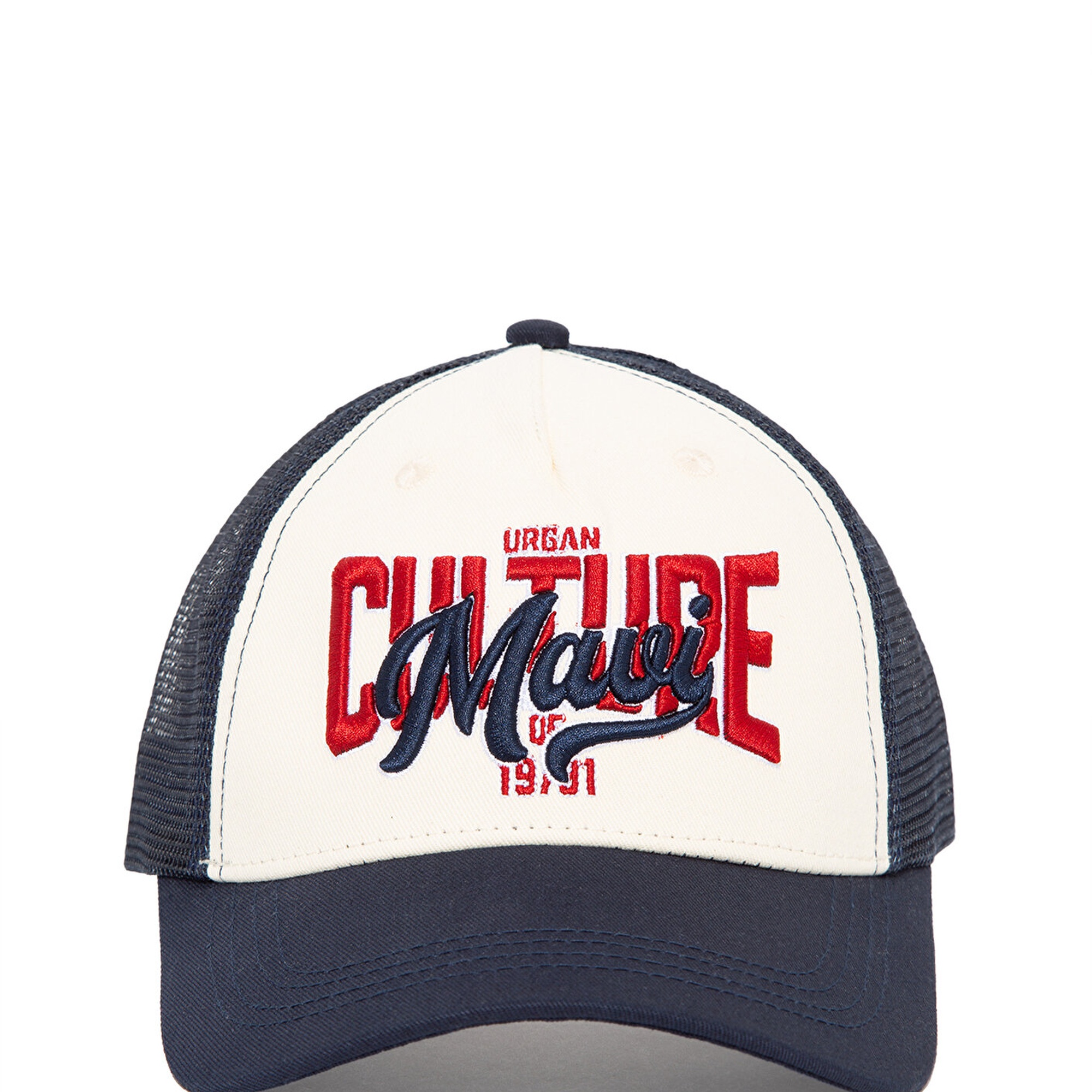 Mavi Mavi Logo Baskılı Beyaz Şapka 0911272-70069