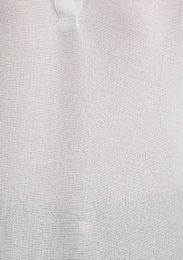  Mavi Kısa Kollu Beyaz Bluz 1210801-620