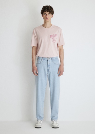  Mavi Mitte Street Açık Mavi Comfort Jean Pantolon 0010101-87134